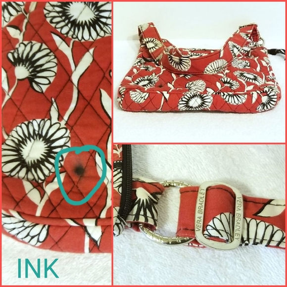 Vera Bradley Deco Daisy Hipster Bag in GUC - Picture 4 of 6